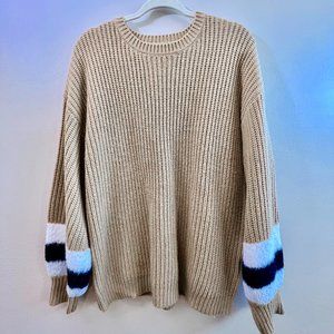 Forever 21 Oversized Gold Sweater